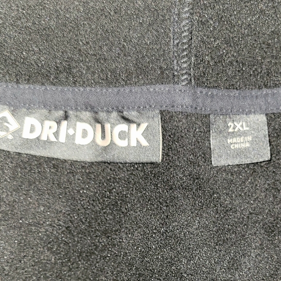 DRI DUCK Bateman Bonded Power Fleece 2.0 Full-Zip Jacket 7040 NWT! Wyomissing Va - Picture 6 of 8